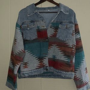 Western denim jacket